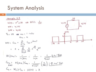 Signals and Systems - Fourier Transform - Problems,examples and more ...