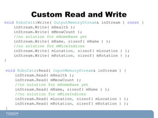 Multiplayer Game Programming Object Serialization Chapter 4.ppt
