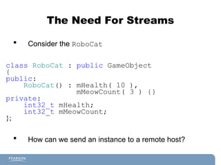 Multiplayer Game Programming Object Serialization Chapter 4.ppt