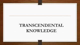 Bhagwat Geeta chapter-4 Transcendental Knwoledge | PPTX