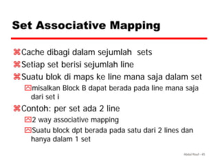 Ada Rouf Organisasi dan Arsitektur Komputer MO-04 | PDF