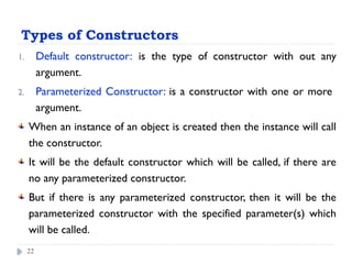 default arguments in default constructor for members... Chapter4.pptxdgdhgfshsfhtgjsjryjusryjryjursyj | PPTX