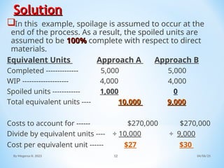 Process Spilage Example Chapter 4.ppt123456789098765544321qwerty | PPT