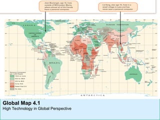 Global Map 4.1
High Technology in Global Perspective
 