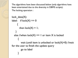 Chapter 4.pptxAdvanced Data base Transaction processing | PPTX