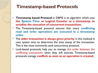 System Clock Timestamp Method Chapter 4.pptxAdvanced Data base Transaction processing | PPTX