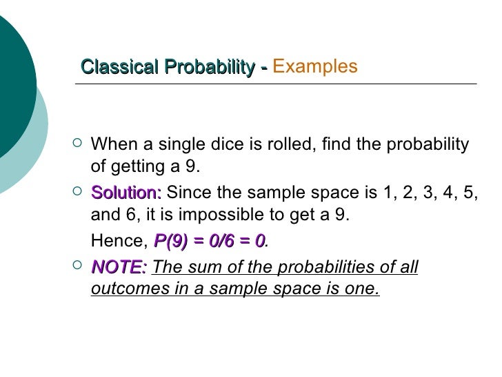 classical probability
