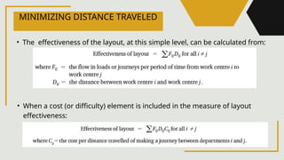 Process Layout Minimizing Handling Cost Problem Example Chapter 4.pptxPLANT LAYOUT, HANDLING AND LOCATION DECISIONS | PPTX