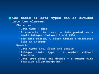 Chapter4.pptx DATA TYPES, OPERATORS AND SIMPLE FUNCTIONS | PPTX