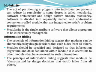 software modularity and design - 1 | pdf | modular... software architectural design in software project managemnt.pptx