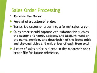 Comprehensive Guide to Sales Order Processing and Revenue Cycle ...