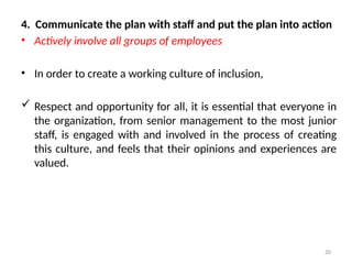 Promoting Inclusive Culture: Building Diverse and Equitable Workplaces ...