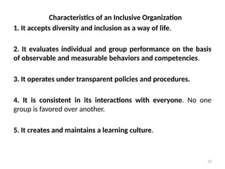 Promoting Inclusive Culture: Building Diverse and Equitable Workplaces ...