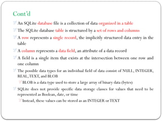 Comprehensive Guide to Data Management in Android Applications | PPTX