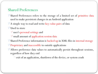 Comprehensive Guide to Data Management in Android Applications | PPTX