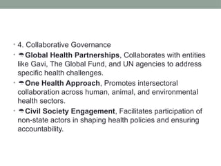 Governance and Financing Strategies for Global Health Systems | PPTX