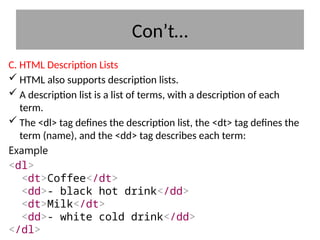 Comprehensive Guide to World Wide Web, Internet, and HTML Basics | PPTX