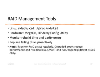 Comprehensive Guide to Resource Monitoring and RAID Management in ...