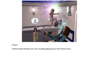 "Fwee!" Another decent birthday shot. Am I actually getting good at this? Shock horror. 