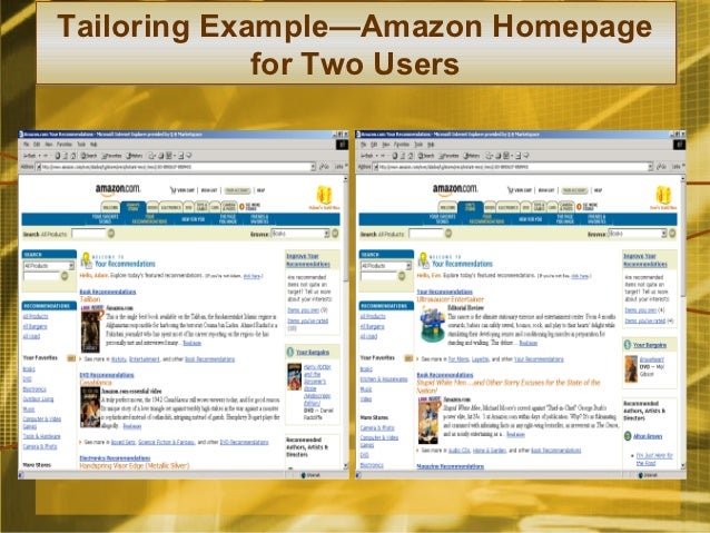 Internet case study for chapter 11 e-commerce at amazon.com