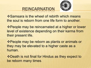               Goal of HinduismMoksha: “release or liberation