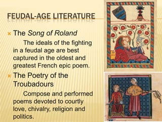 No Strong Central Govt.Lack of central government for protection leads to rise of Feudalism