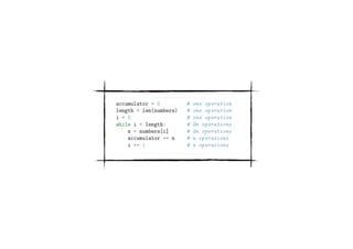 Chapter 4 algorithmic efficiency | PPT