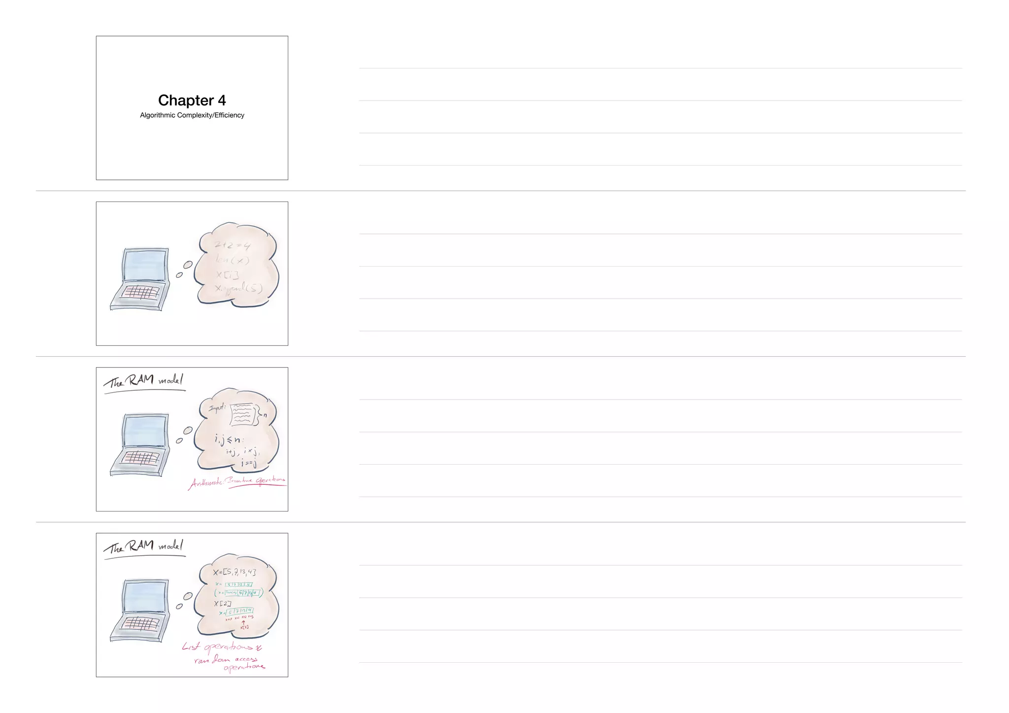 Chapter 4 algorithmic efficiency handouts | PPT
