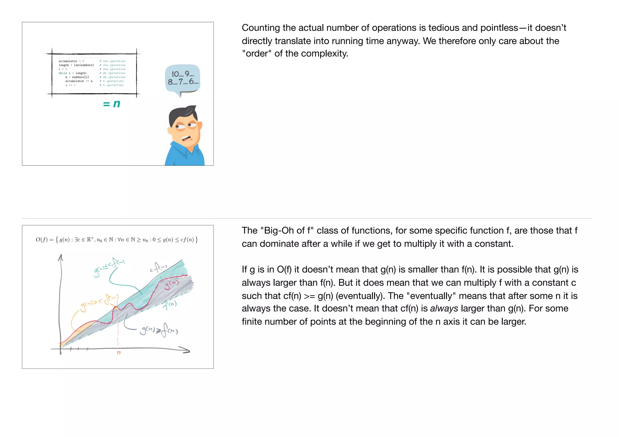 Chapter 4 algorithmic efficiency handouts (with notes) | PPT