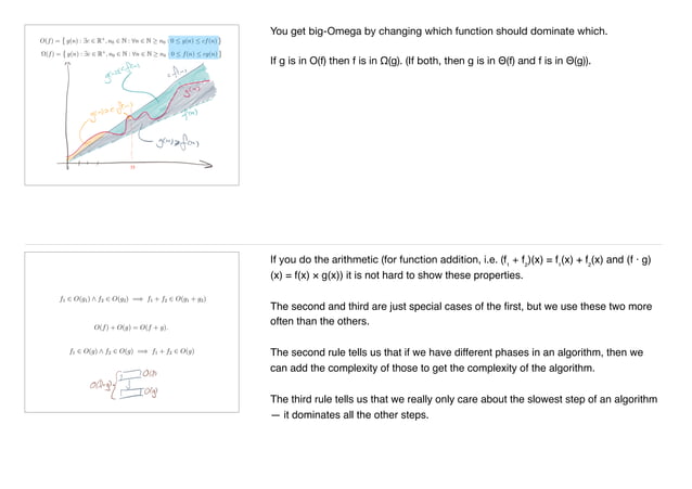 Chapter 4 algorithmic efficiency handouts (with notes) | PPT