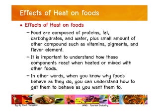Chapter 4 : Basic cooking principle & food science | PDF