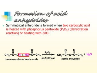 Chapter 4 carboxylic acid