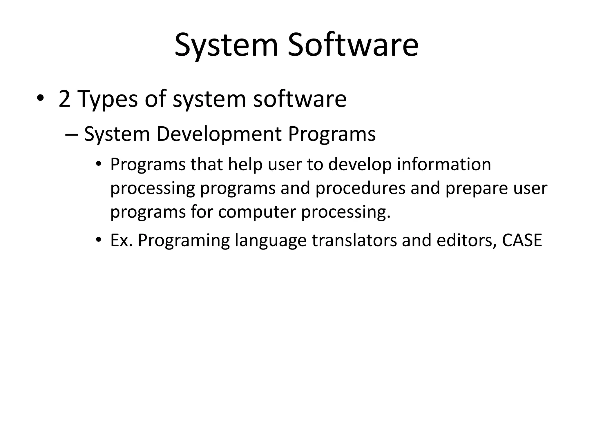 Chapter 4 computer software | PPT