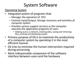 Chapter 4 computer software | PPT