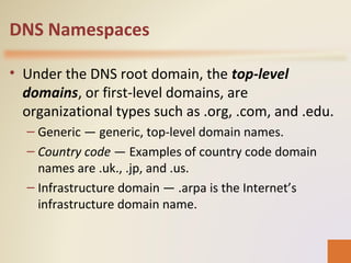 Chapter 4 configuring and managing the dns server role | PPT