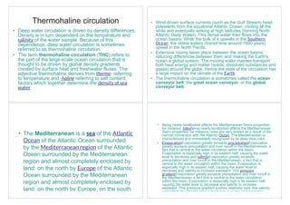 Comprehensive Overview of Ocean Currents and Their Impact on Climate | PDF