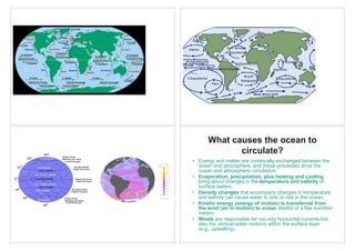 Comprehensive Overview of Ocean Currents and Their Impact on Climate | PDF