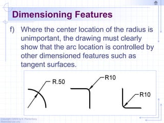 Chapter 4 dimensioning - 2010 | PPTX