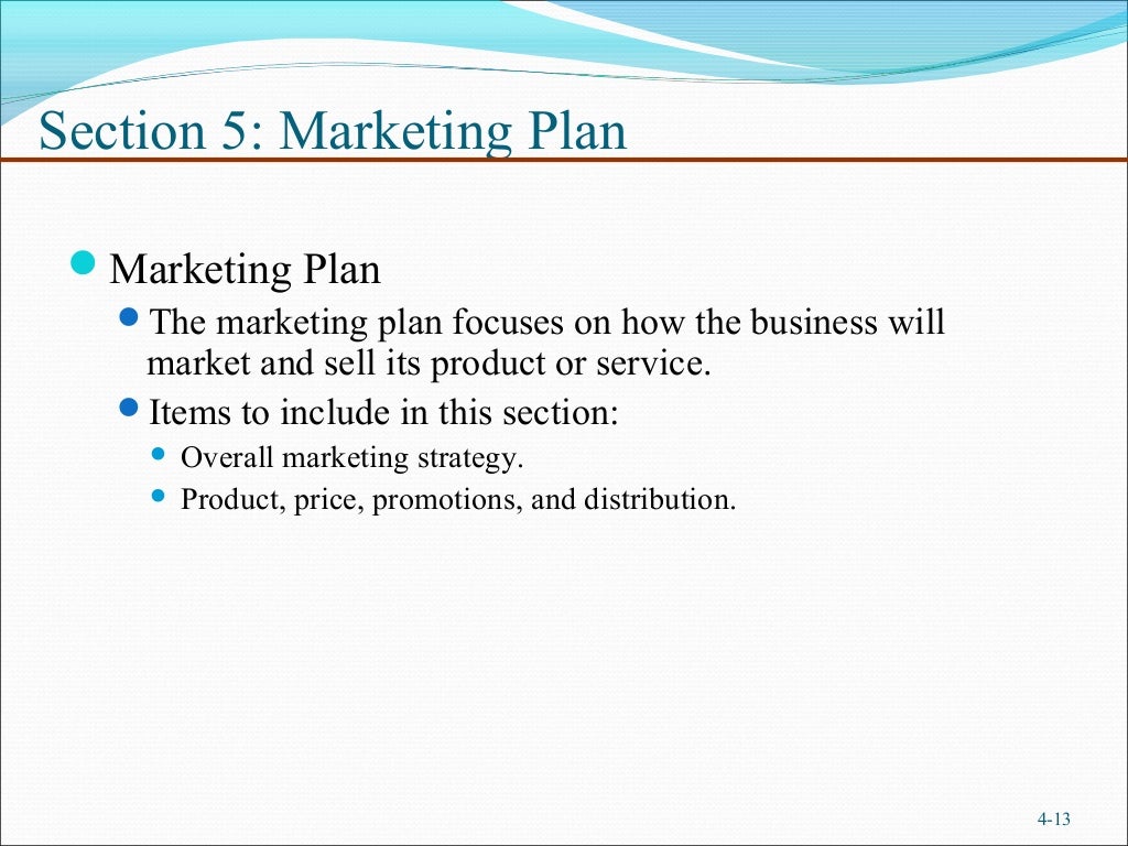 Chapter 4 writing a business plan(entrepreneurship)