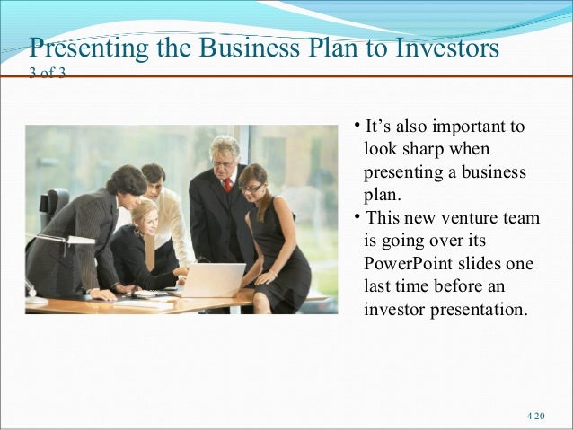 Entrepreneurial business plan ppt