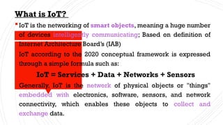 Comprehensive Overview of Internet of Things (IoT): Features ...