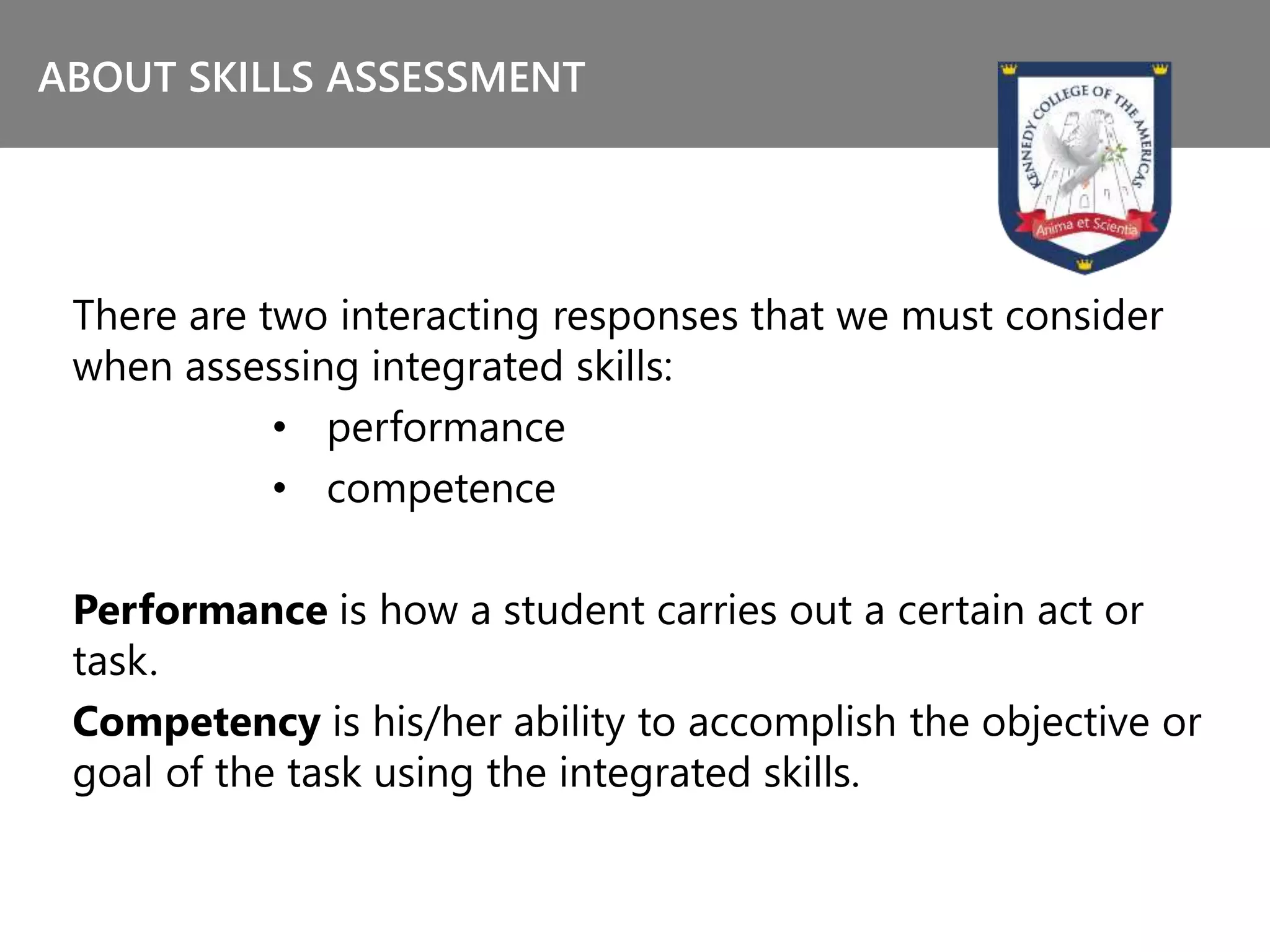 Chapter 4 introduction to assessing language skills | PPTX