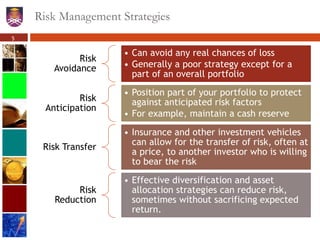 Chapter 4 Investment Analysis and Portfolio Management | PPTX