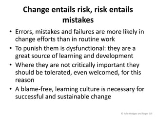 Chapter 4 managing change - power point slides | PPTX