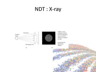 NDT : X-ray
 