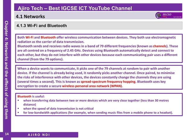 IGCSE ICT (0417/0983) - Networks and the effects of using them - Ajiro ...