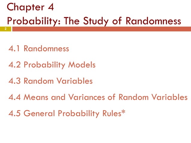 Chapter 4 part3- Means and Variances of Random Variables | PDF