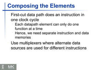 Single Cycle mips datapath with hardware | PPTX
