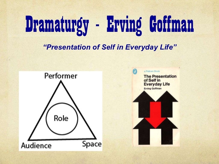 an analysis of the presentation of self in everyday life by goffman 31 quotes from erving goffman: ― erving goffman, the presentation of self in everyday life tags: philosophy, sociology 3 likes like individuals are concerned not with the moral issue of realizing these standards, but with the. an analysis of the presentation of self in everyday life by goffman 31 quotes from erving goffman: ― erving goffman, the presentation of self in everyday life tags: philosophy, sociology 3 likes like individuals are concerned not with the moral issue of realizing these standards, but with the.
