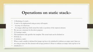 What Requires A Stack Chapter 4 stack | PDF